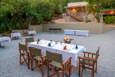 Boma Area | Bushbaby Valley Lodge